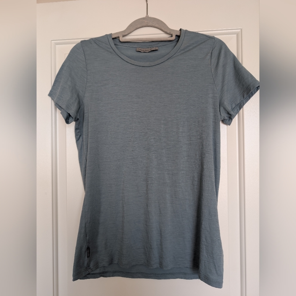 Wool Icebreaker Tee, Size Large